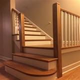 Refinished stairs