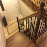 Finished remodel stairs and balusters